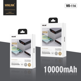 Pin Dự Phòng Sạc Nhanh WD-116(CPD)